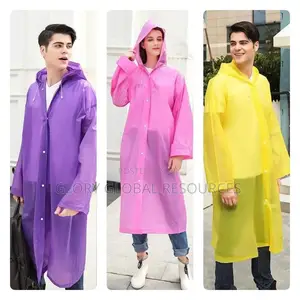 Adult Eva Heavy - Guage Waterproof Vinyl Raincoat