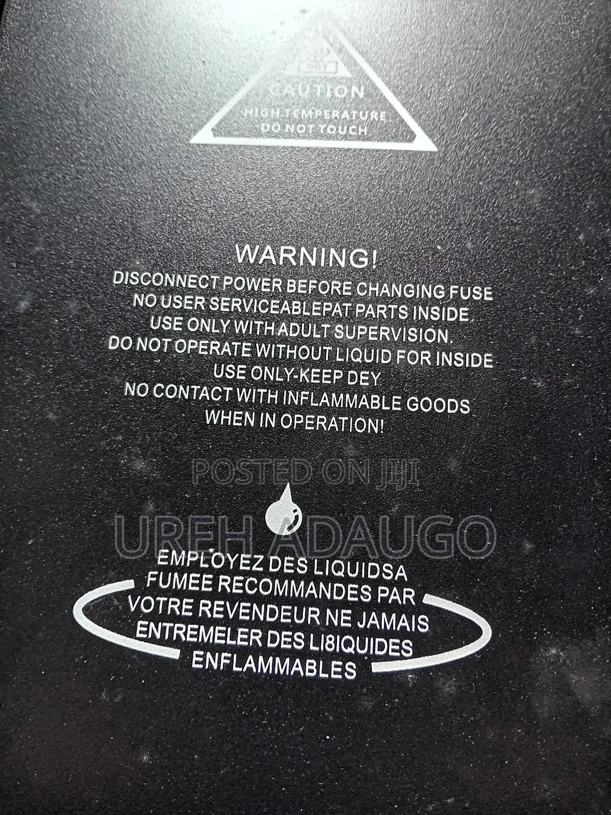 Law Fog Machine