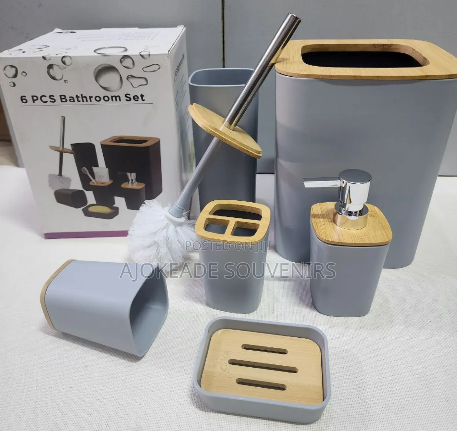 6-Piece Bathroom Accessory Set