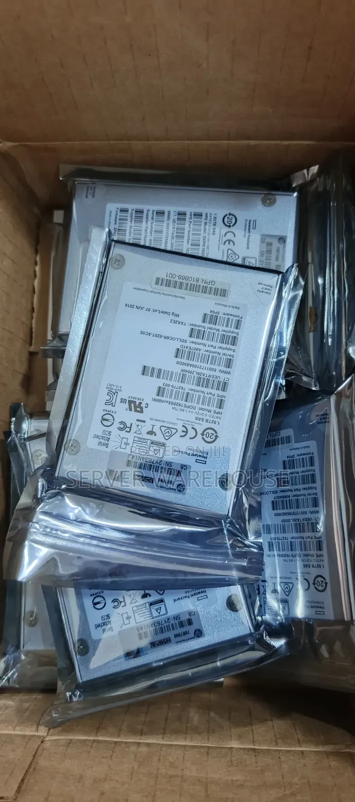 Hpe Enterprise 1.92tb Sas SSD