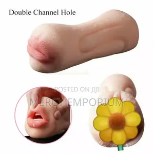 Double Blowjob Men Masturbators Sex Toys Pussy Vagina Mouth