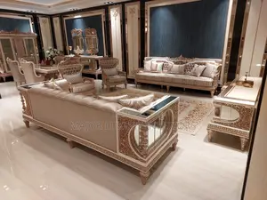 Complete Sofa Set, Dining, Console And Shelves