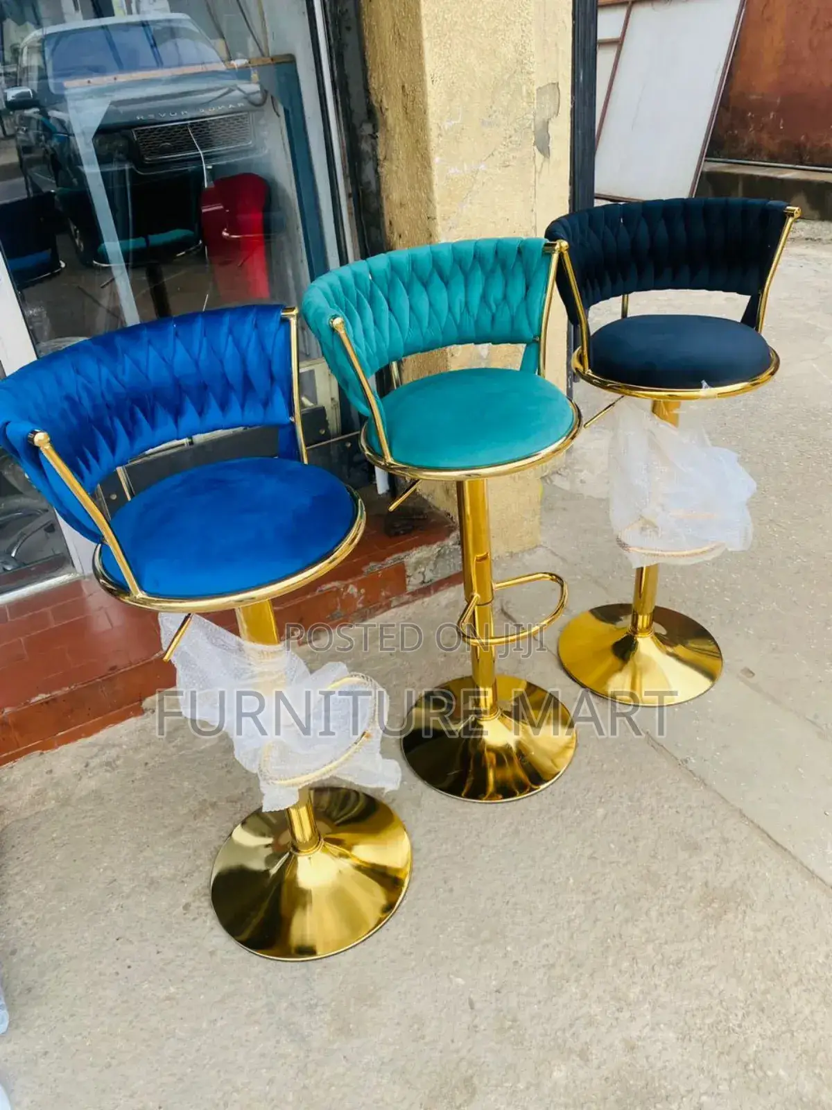 Executive Golden Barstools