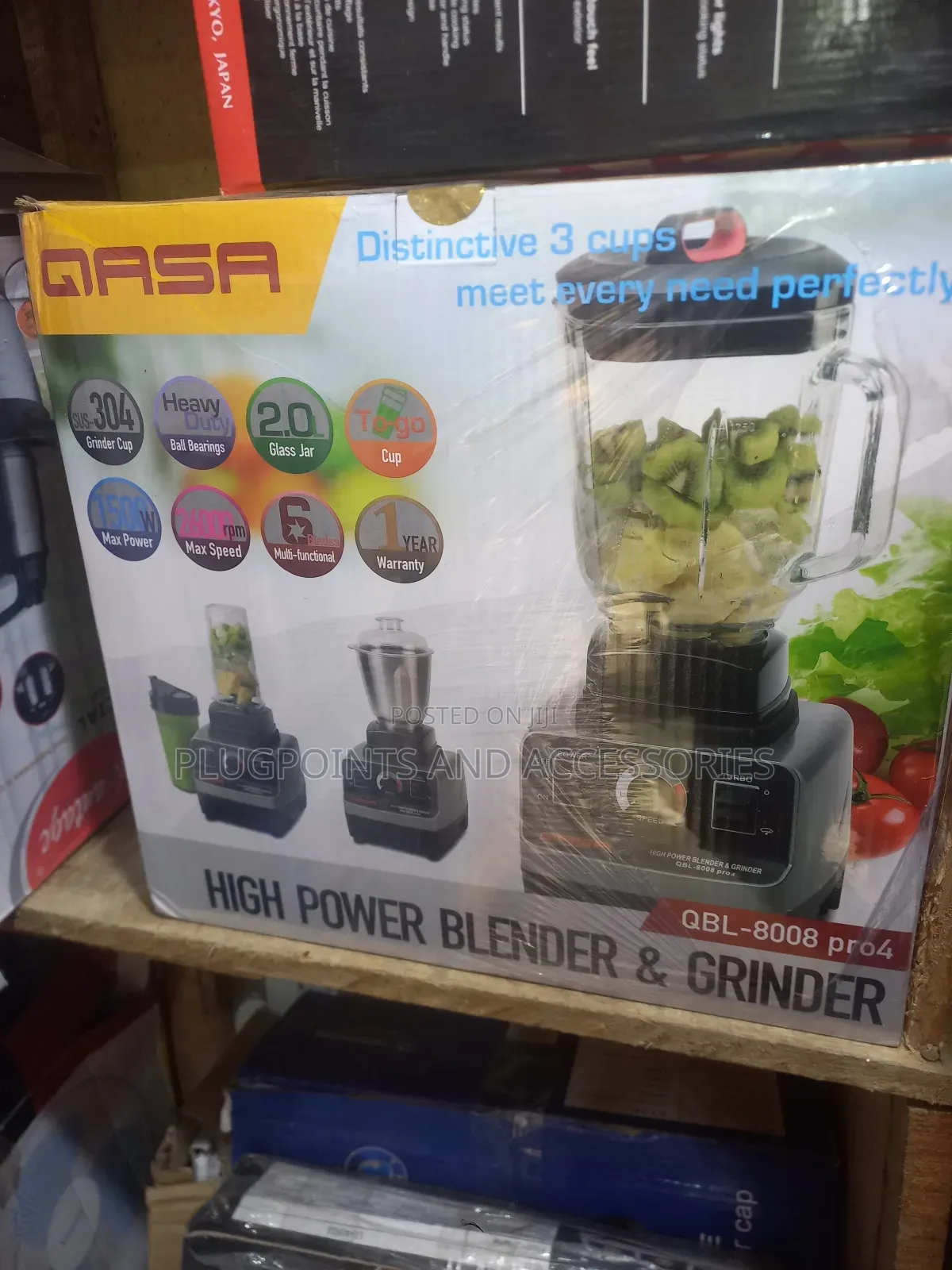 Qasa Blender Grinder -1500w
