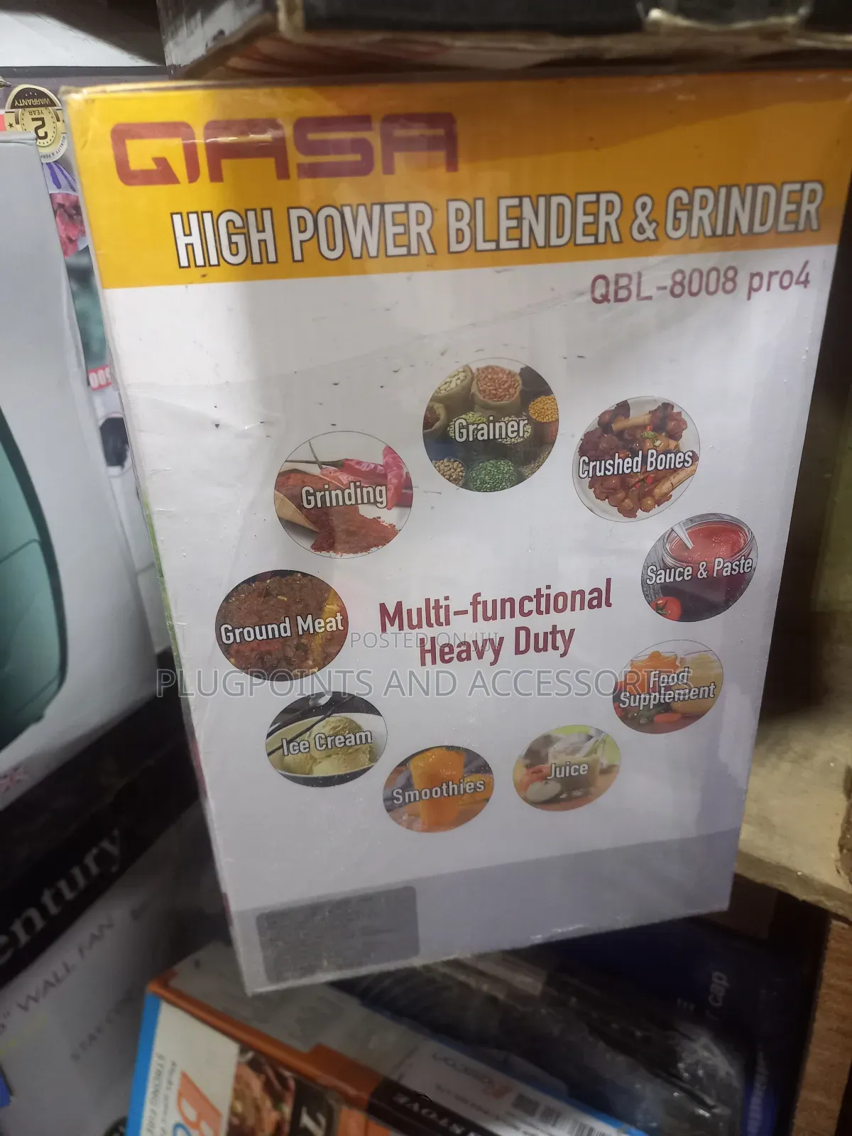 Qasa Blender Grinder -1500w