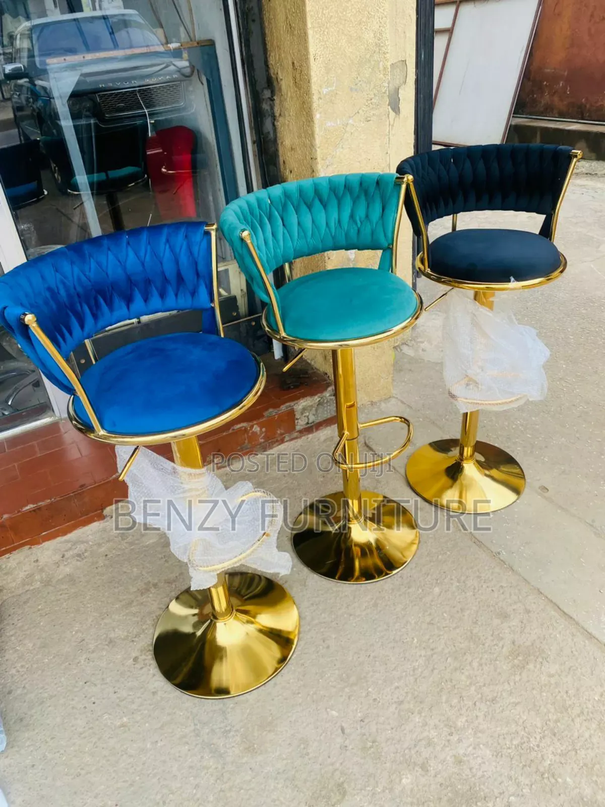 Executive Golden Barstools