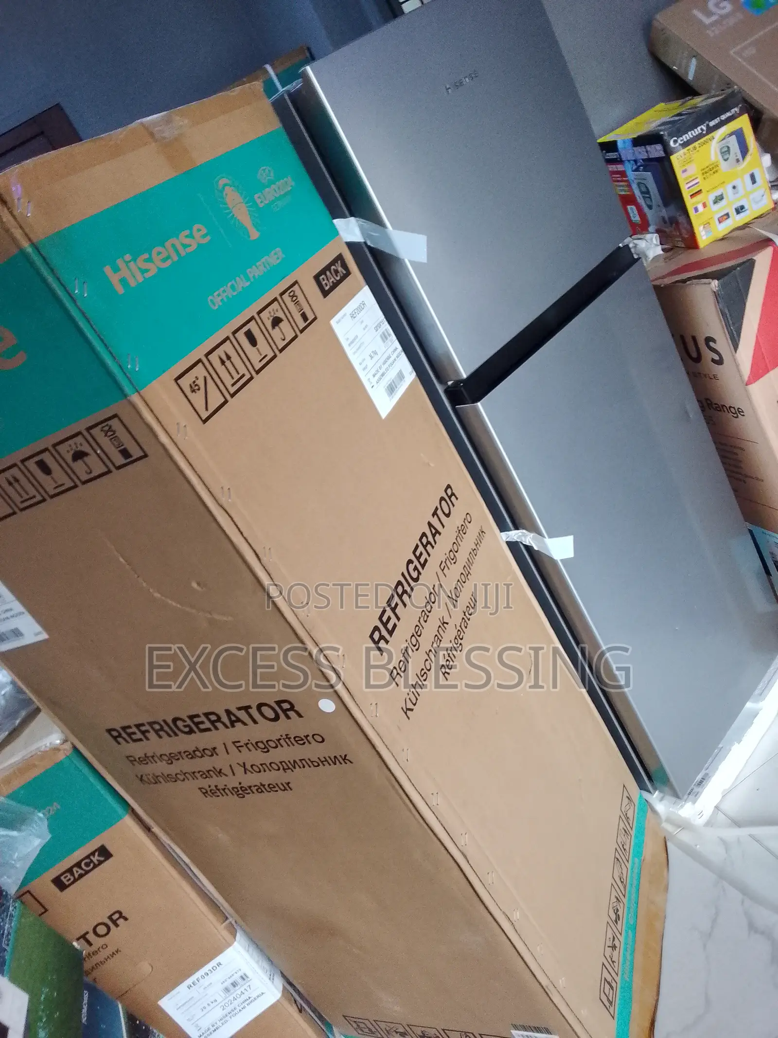 Powerful Hisense Ref200dr Double Door Top Freezer 154L Ref