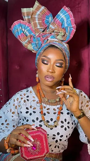 Makeup and Gele Styling for a Unique Event