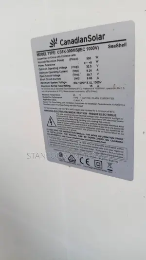 300watts Canadian Solar Panel