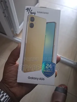 Photo - New Samsung Galaxy A06 64 GB Gold