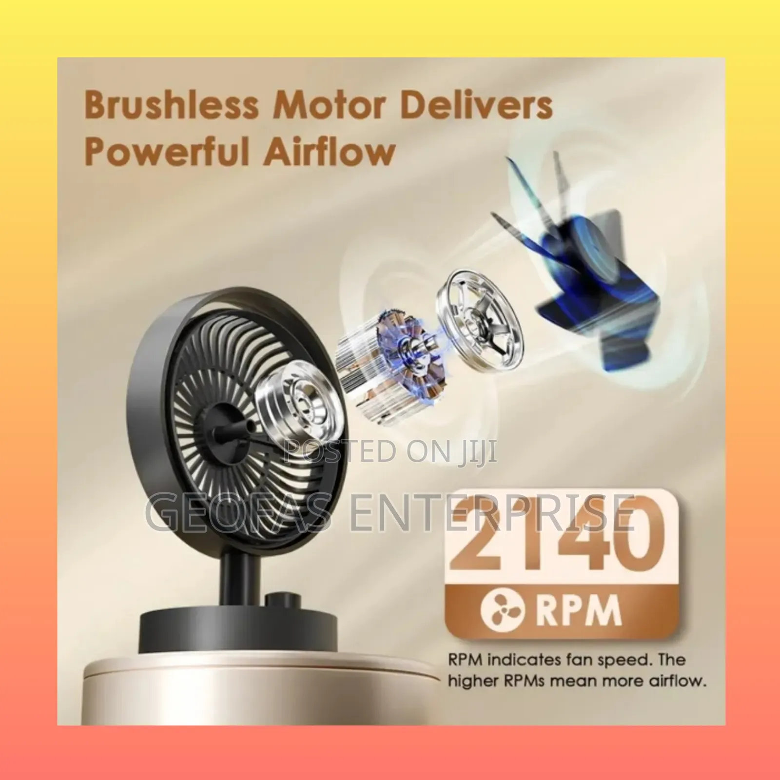 Oraimo Smarttablefan 5W Table Fan