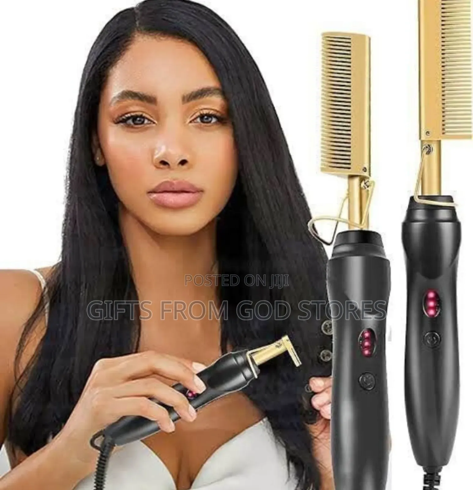 Gold Hot Comb