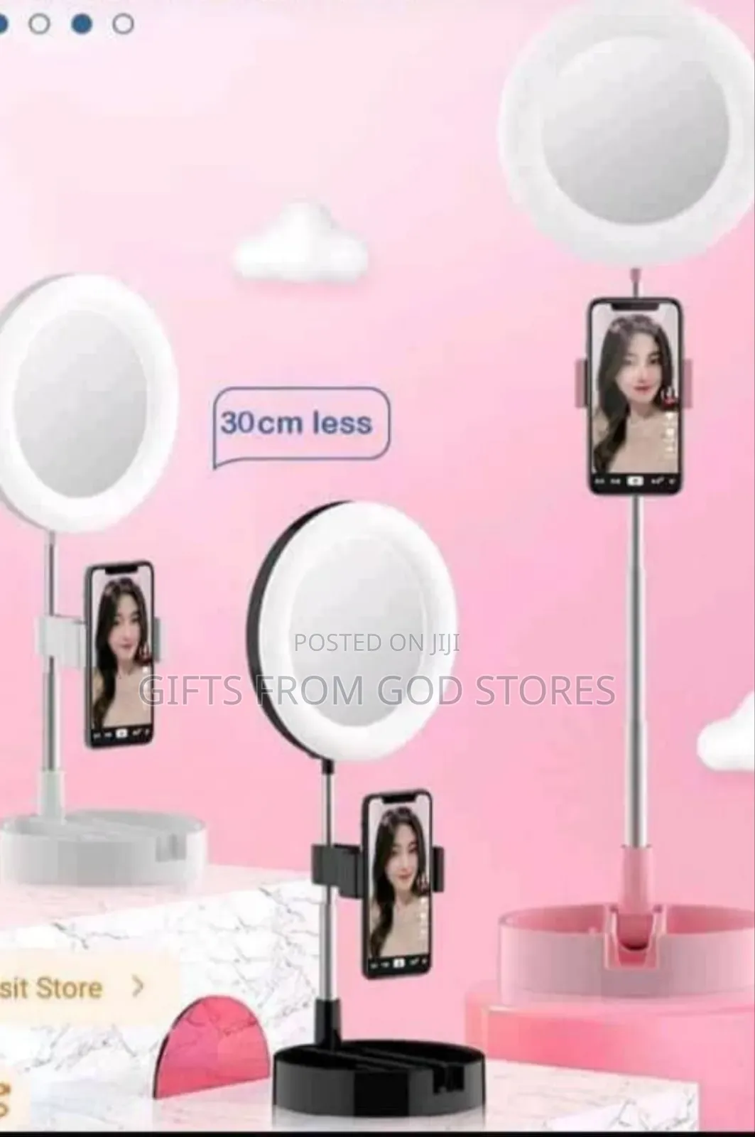 Multi Purpose Desk Lamp ( 2 in 1 Ring Light)