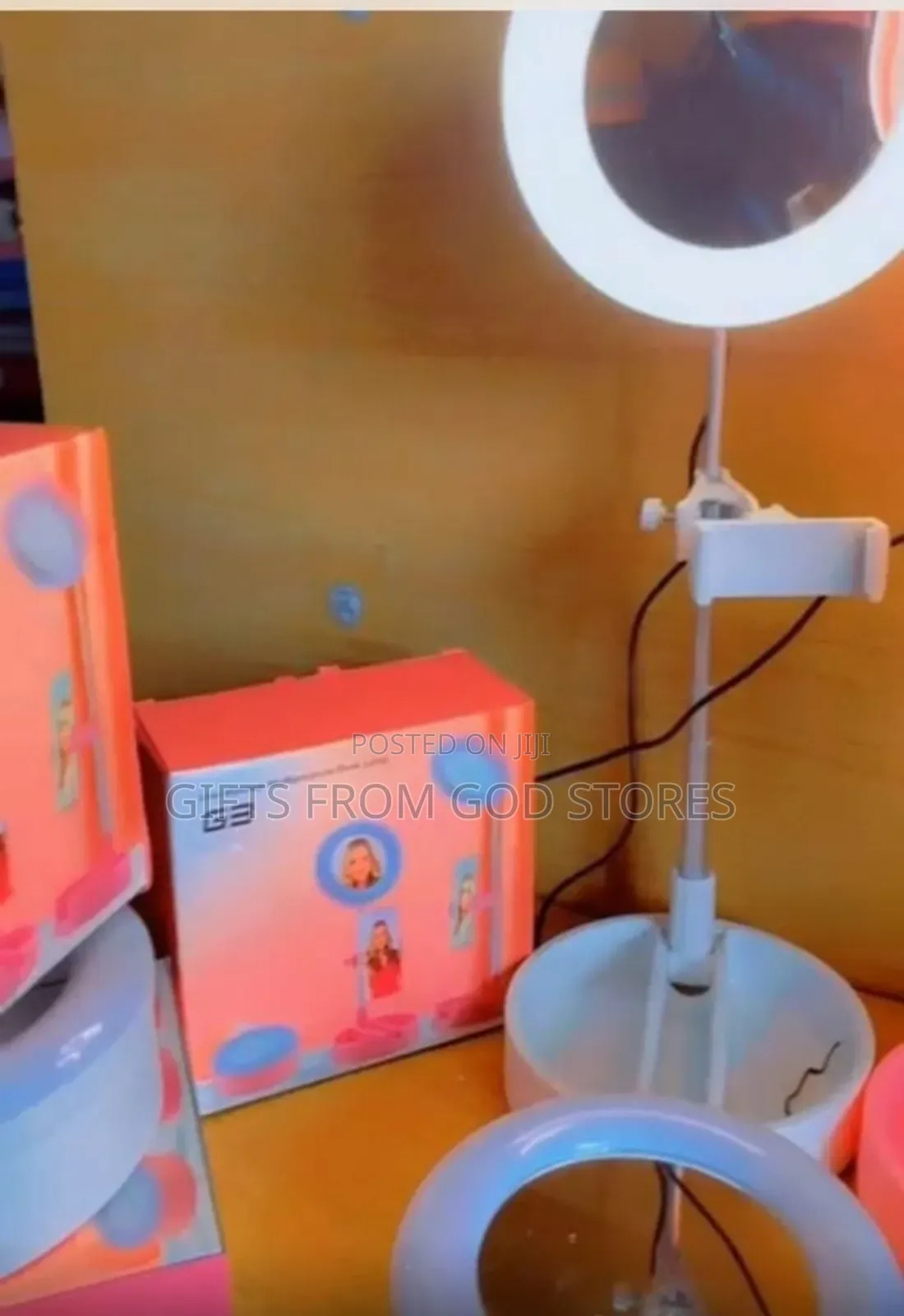 Multi Purpose Desk Lamp ( 2 in 1 Ring Light)