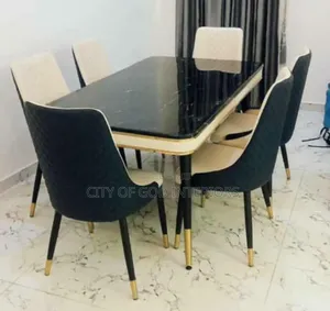 Exclusive Dining Table With Marble Top