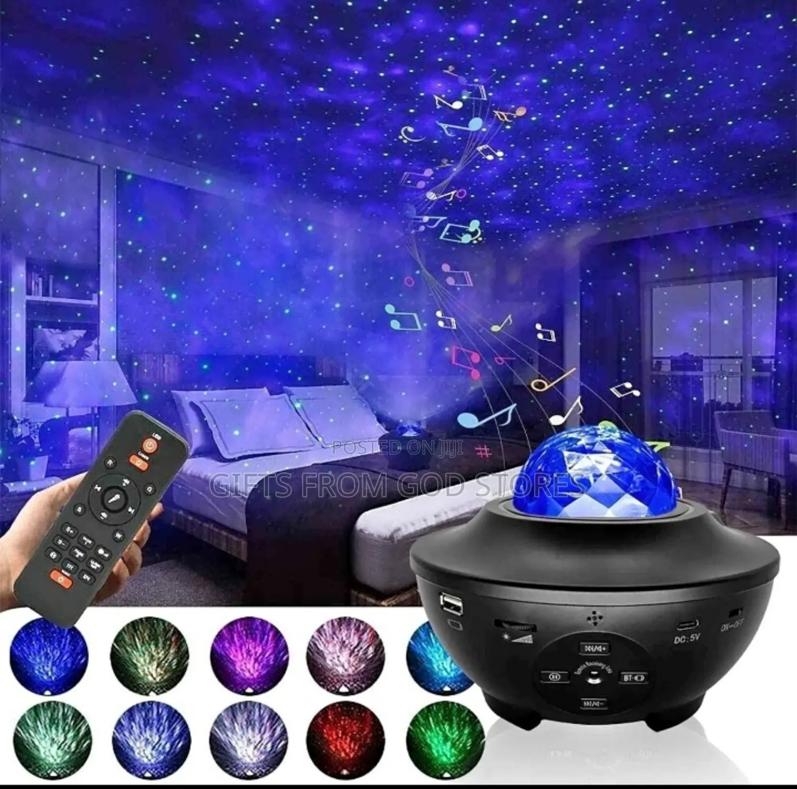 Galaxy Light With Music Speaker