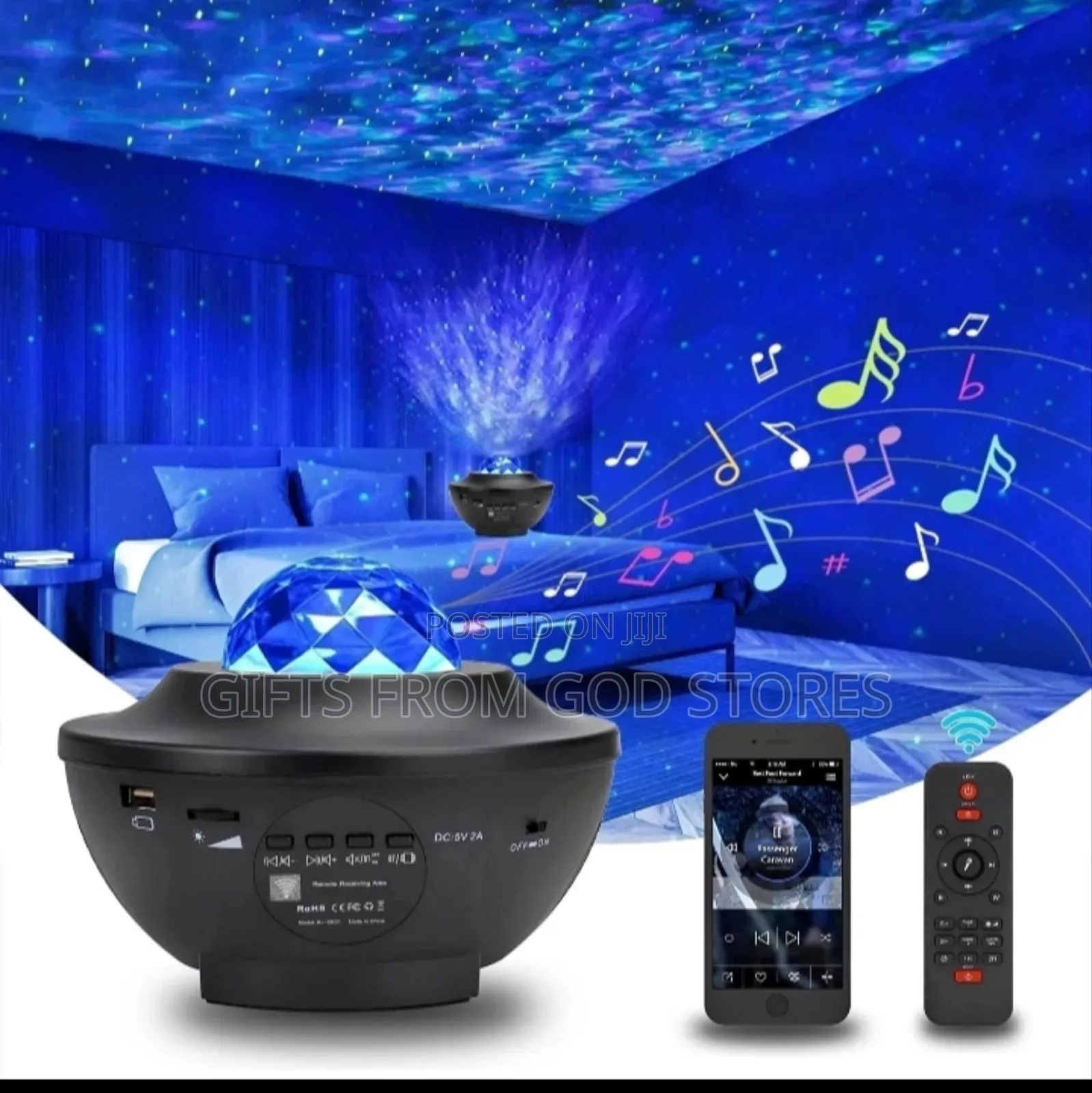 Galaxy Light With Music Speaker