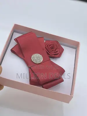 2-in-1 Classic Bow Tie N Lapel