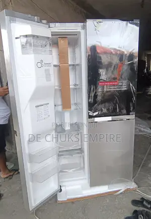 LG Nok Nok Inverter Side by Side Fridge+Ice Cube Maker -674l