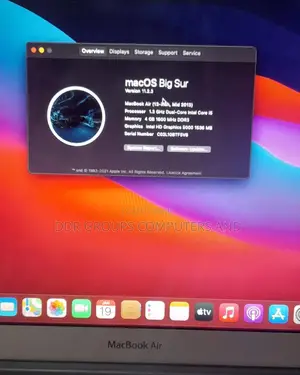 Laptop Apple MacBook Air 2013 4GB Intel Core i5 SSD 256GB