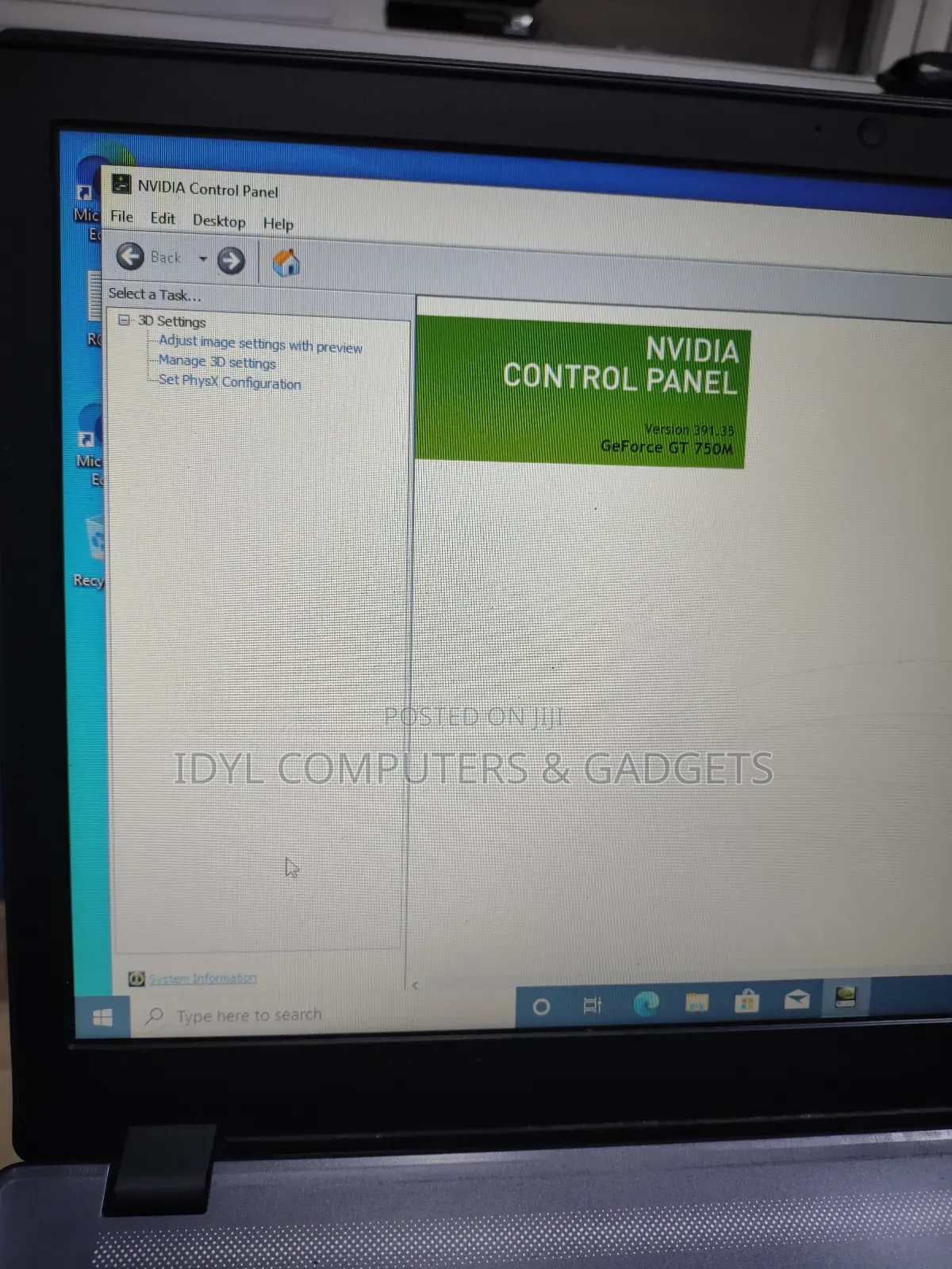 Laptop 16GB Intel Core I7 HDD 500GB