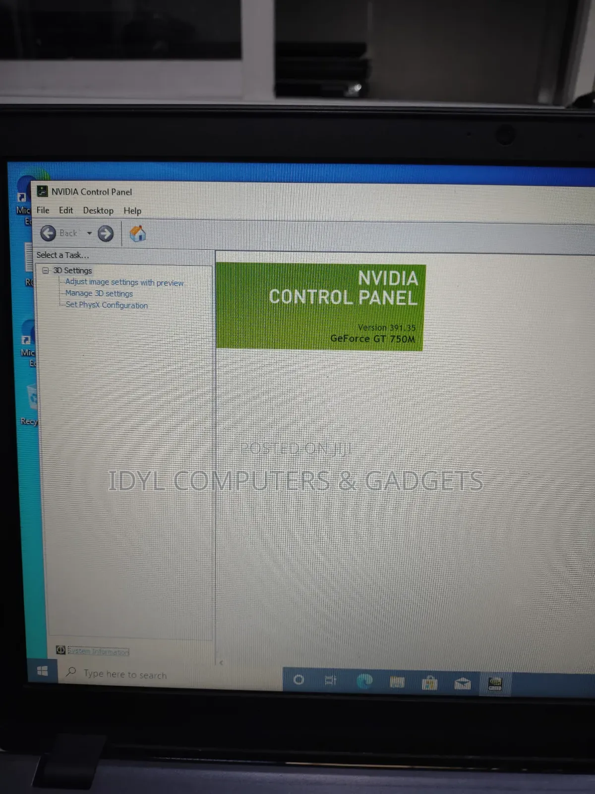 Laptop 16GB Intel Core I7 HDD 500GB