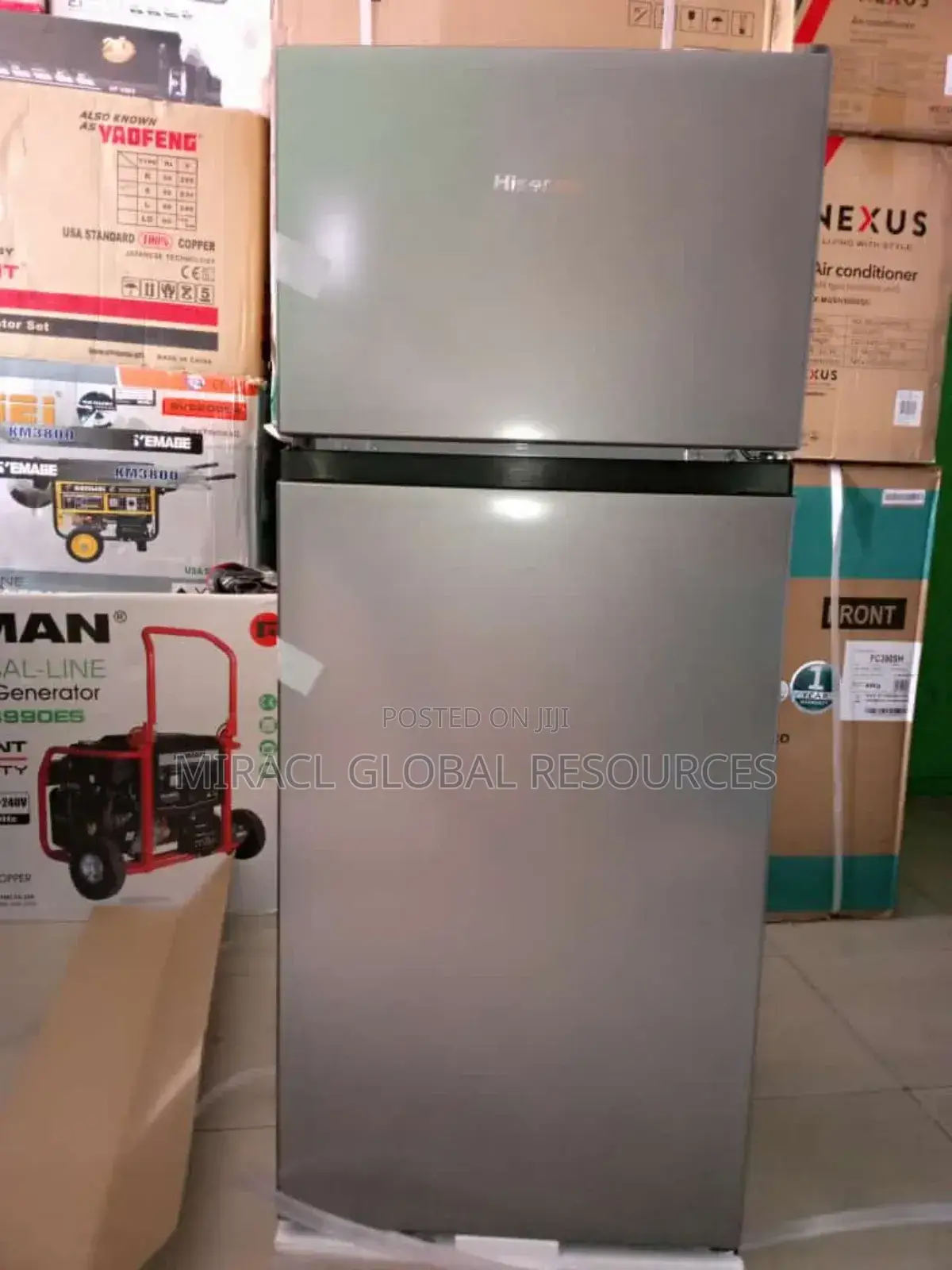 Hisense Refrigerator Double Door 205l