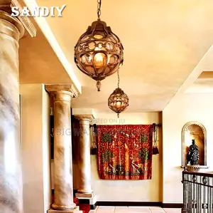 Outdoor Hanging Light Retro Balcony Pendant Lamp