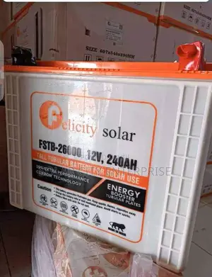 Felicity Tubular Battery 240a 12v