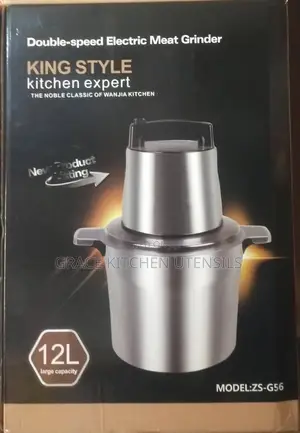 King Style Kitchen Expert Electric Meat Grinder-12l