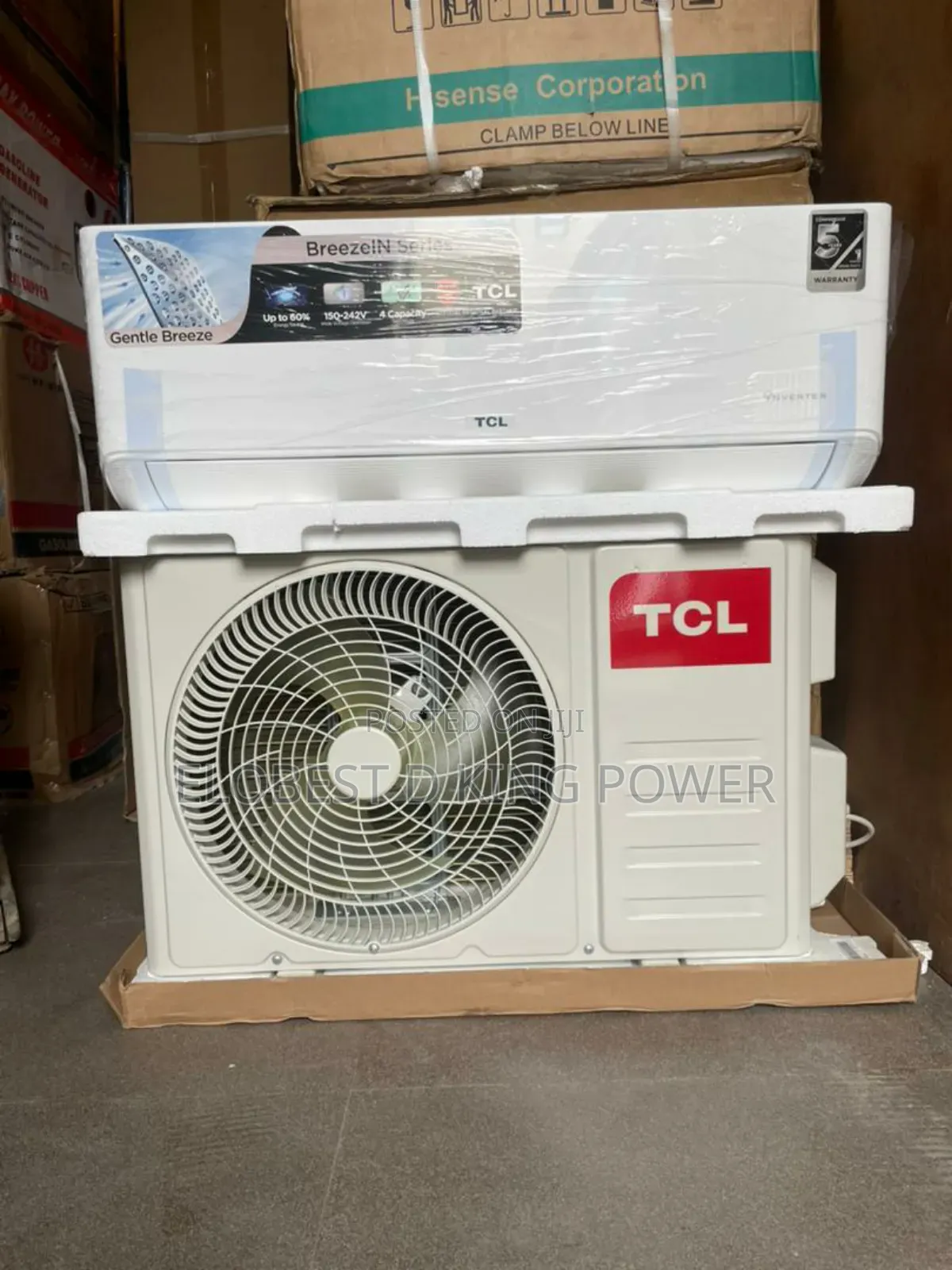 1.5hp Inverter A.C TCL