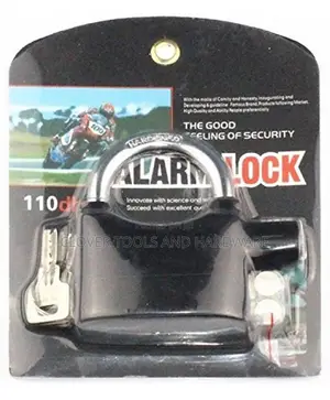 Anti Theft Security Pad Lock With Alarm