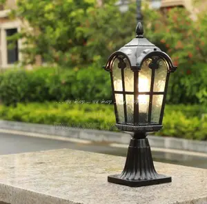Europe Outdoor Pillar Wall Lamp