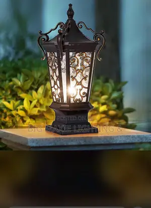 Europe Outdoor Pillar Wall Lamp