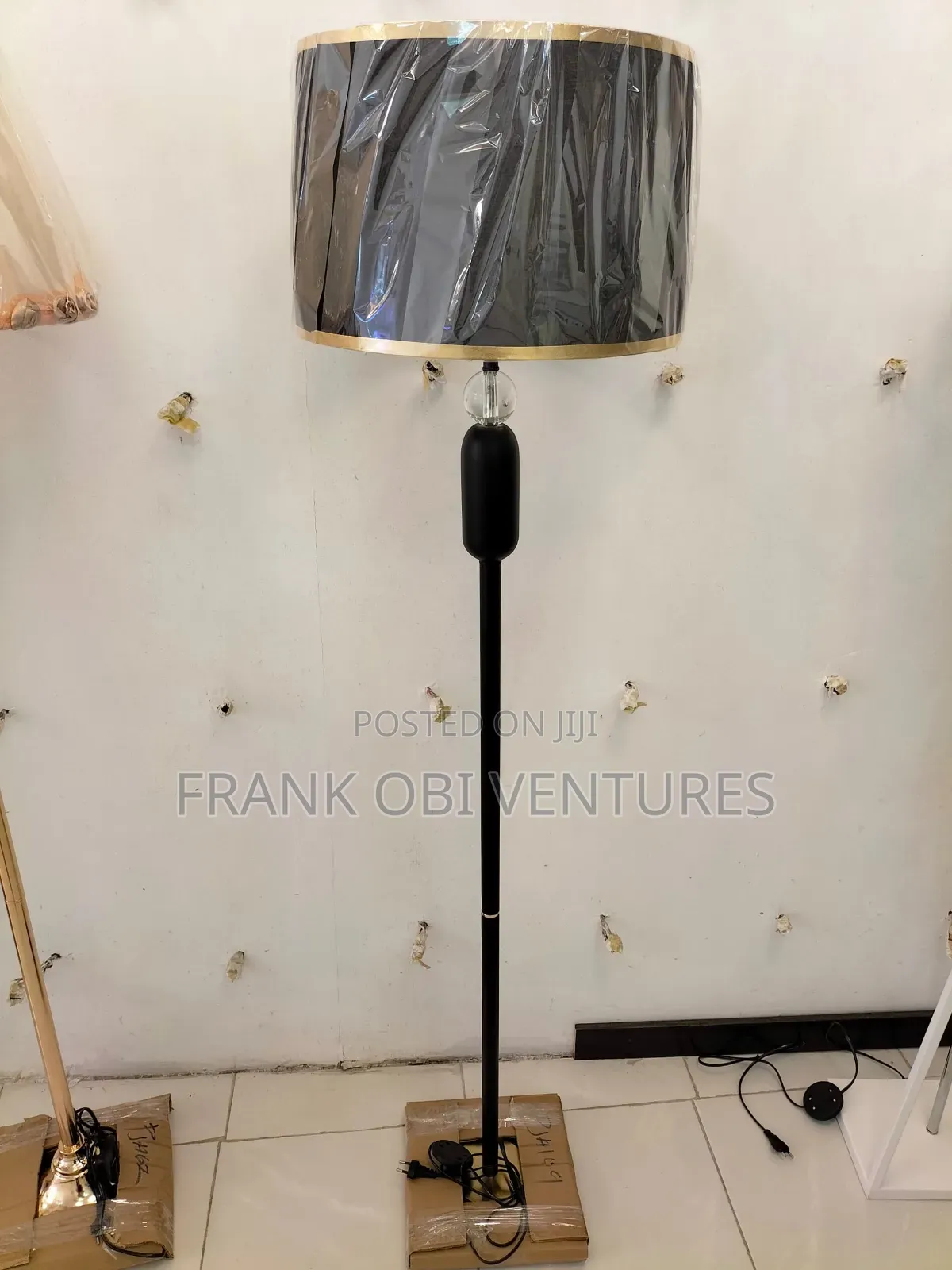Floor Lamps, Crossing Legs
