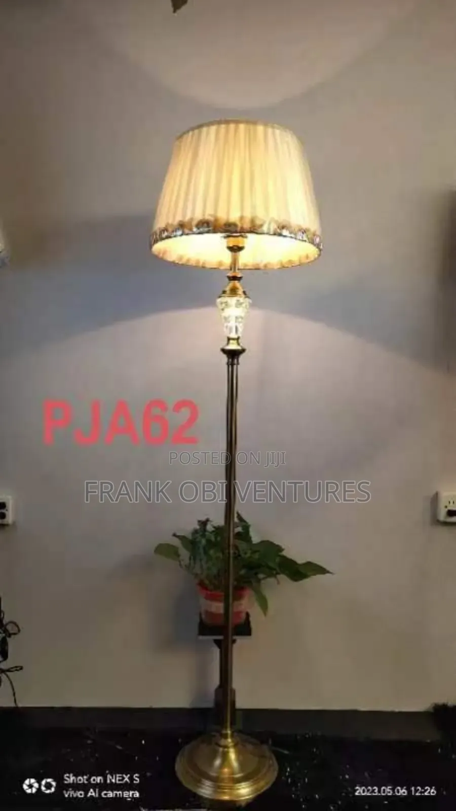 Floor Lamps, Crossing Legs