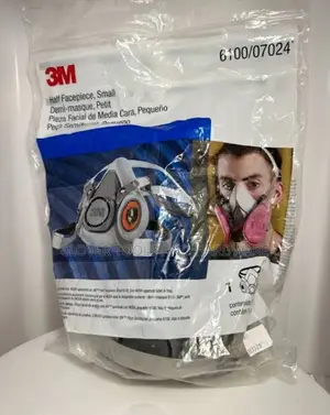 3M 6200/07205 Dust Paint Respirator Filter Spray Smoke Gas