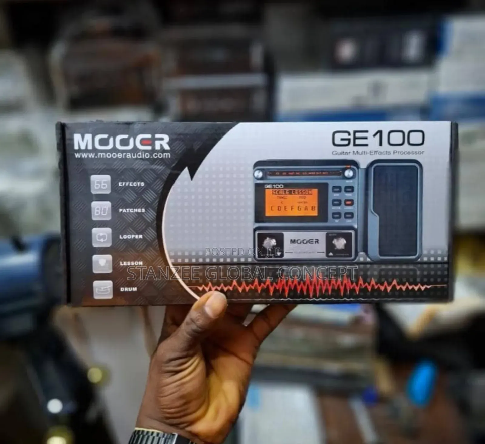 Mooer GE100 Guitar Multi-Effect Processor