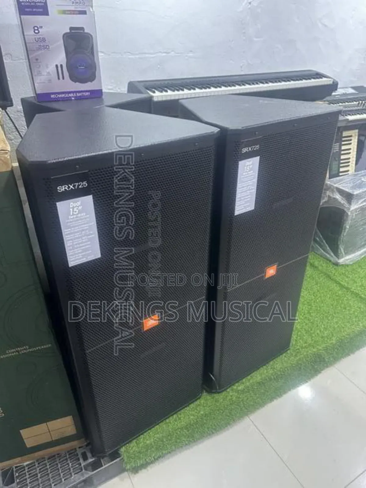 JBL Full Range Dj Outdoor Speaker Pair Srx725