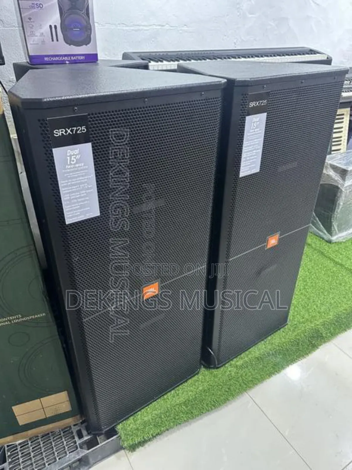 JBL Full Range Dj Outdoor Speaker Pair Srx725