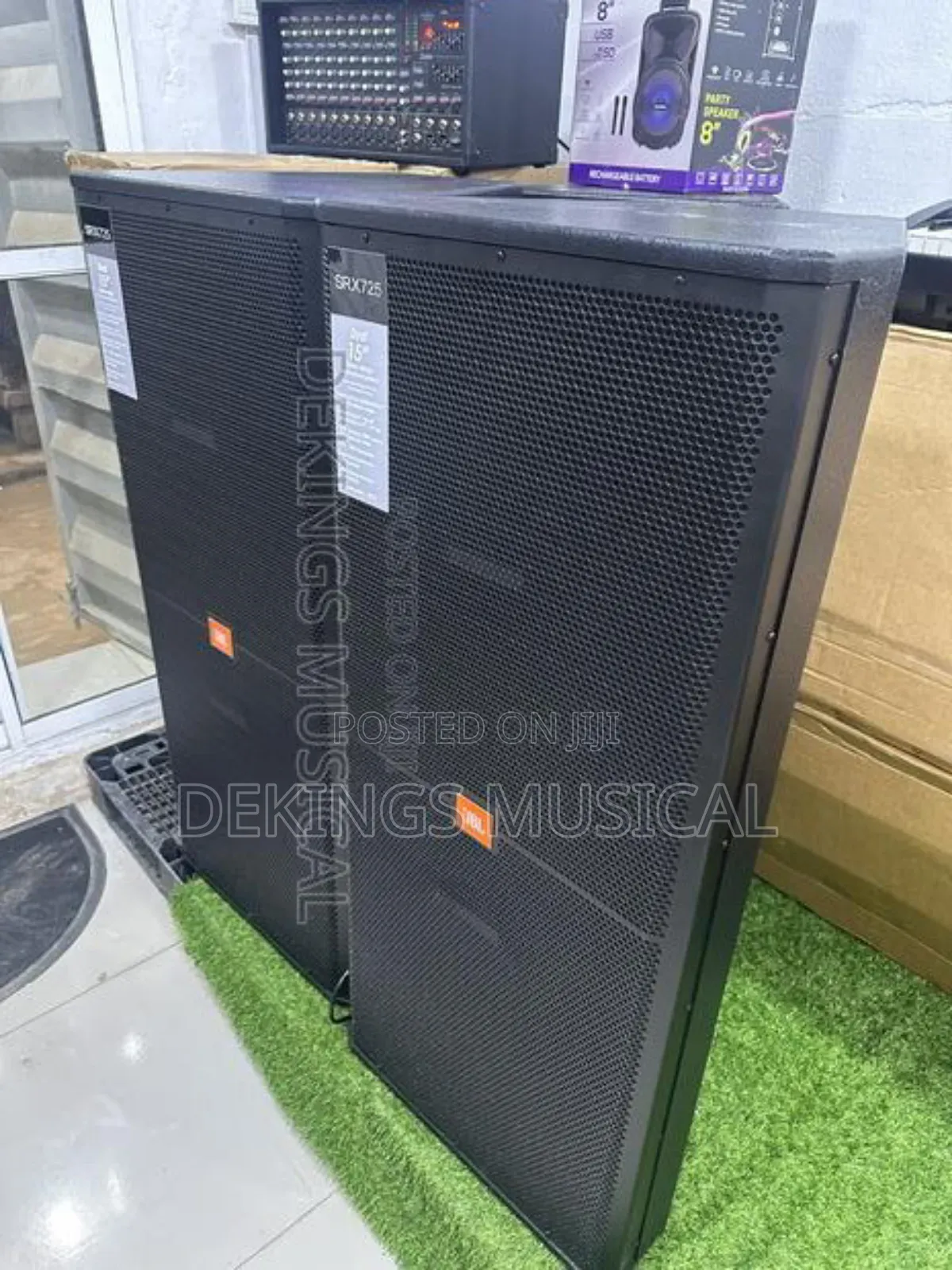 JBL Full Range Dj Outdoor Speaker Pair Srx725