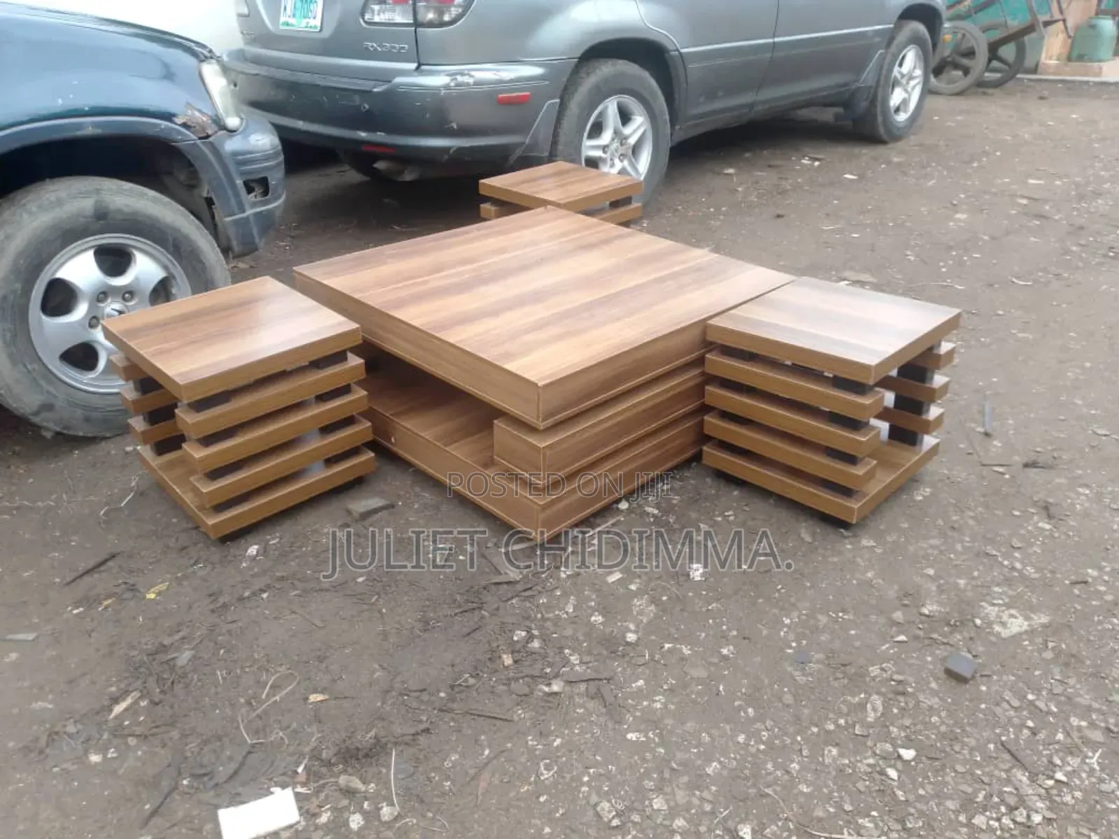 A Quality Center Table and Side Stools