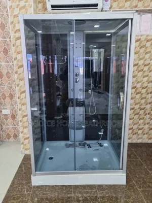 Shower Room Chrome 120 by 90