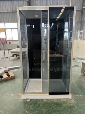 Shower Room Chrome 120 by 90