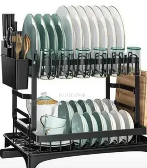 High Quality Double Layer Plate Rack