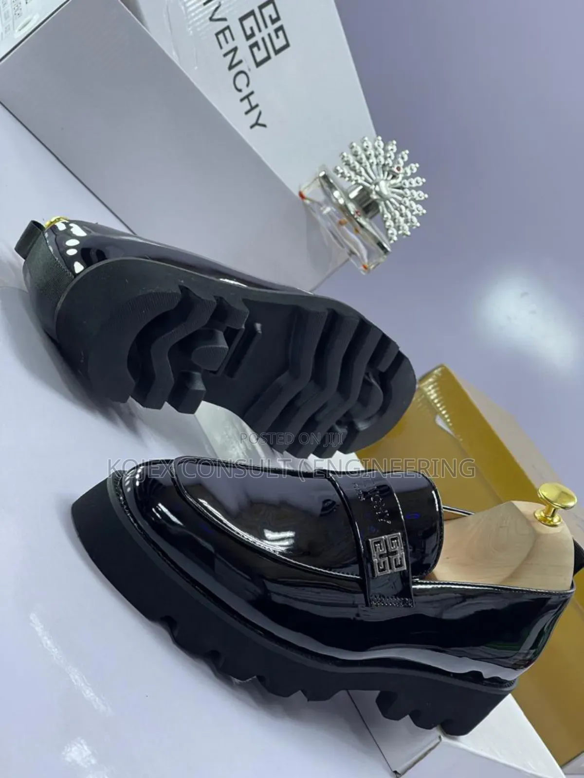 Original Givenchy Men Black Shoe