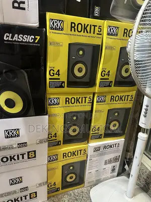 KRK Rokit 5 Generation 4 Powered Studio Monitor Black(Pair)