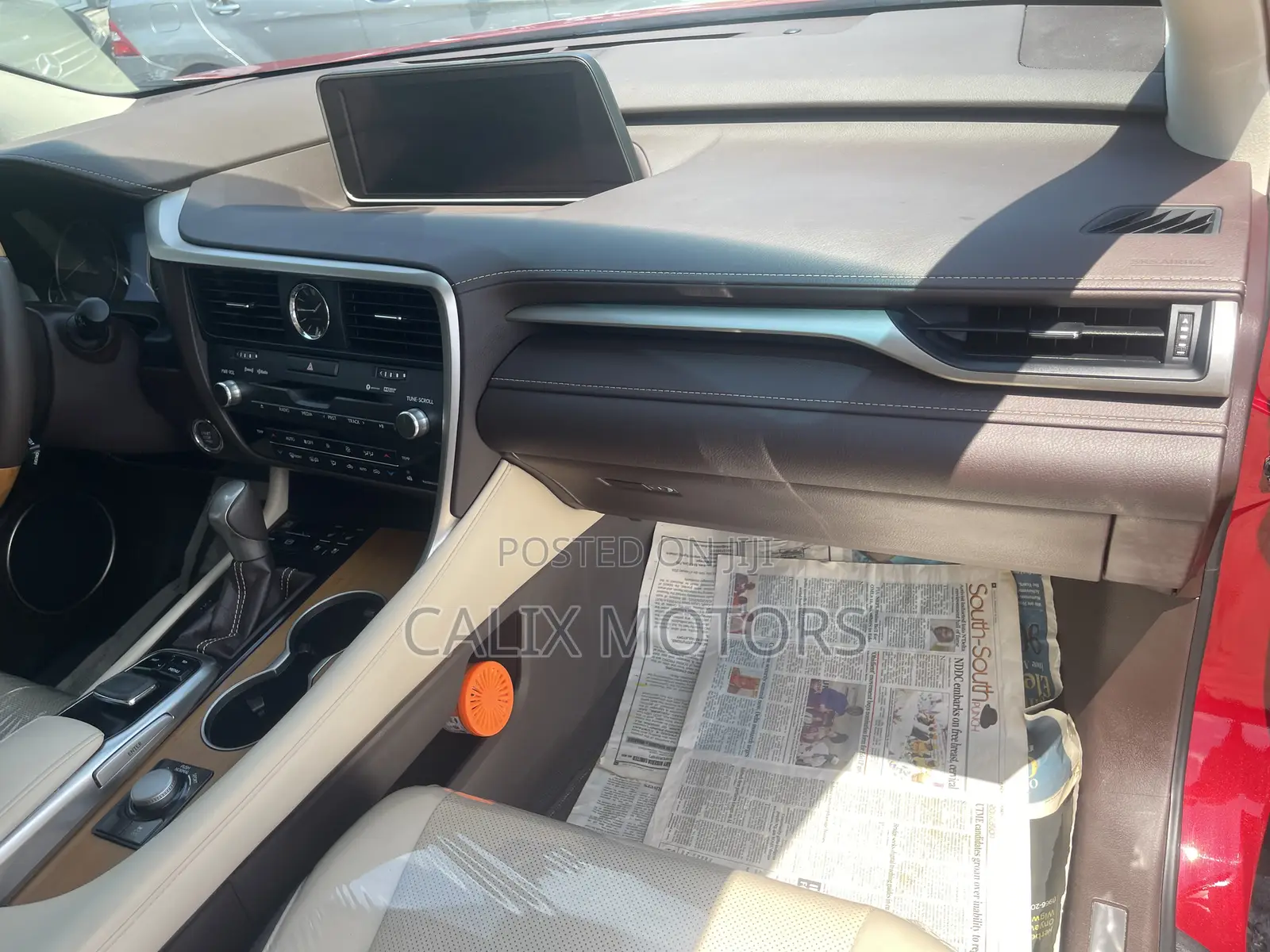 Lexus RX 2017 Red