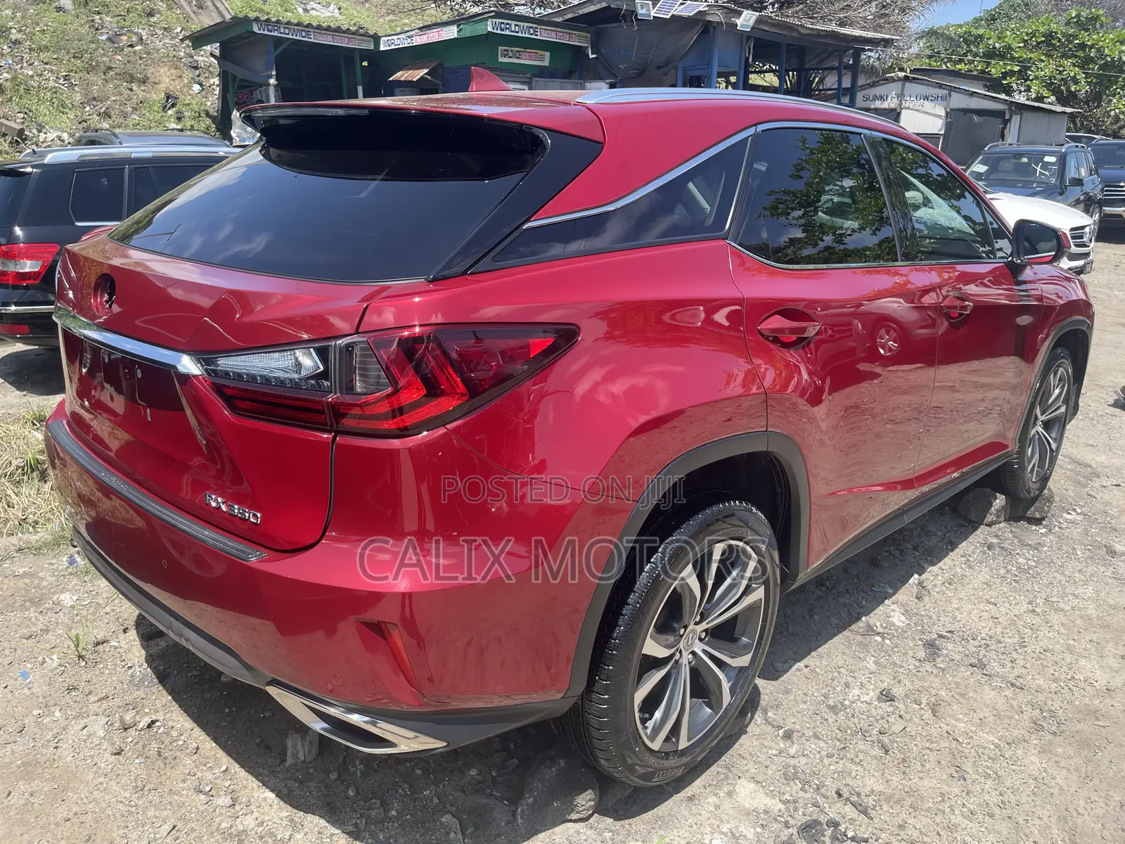 Lexus RX 2017 Red