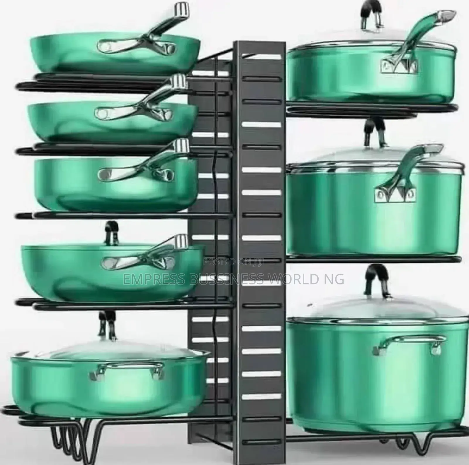 Pots and Pans Organizer 8 Steps